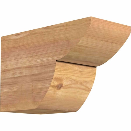 Crestline Smooth Rafter Tail, Western Red Cedar, 5 1/2W X 8H X 12L